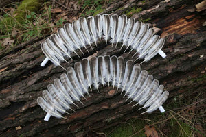 38 Pcs Turkey Wing Feathers, Fly Tying Material,Craft Feathers,Natural Turkey Feathers (2105)