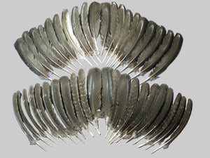 42 Pcs Natural Turkey Wing Feathers, Fly Tying Materials, Long Feathers. (1822)