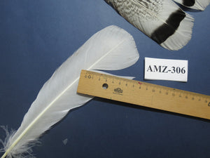 4 Pairs Of Turkey Feathers, Tail Feathers, Fly Tying Materials, Genuine Feathers (AMZ-306)