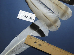 4 Pairs Of Turkey Feathers, Tail Feathers, Fly Tying Materials, Genuine Feathers (AMZ-310)